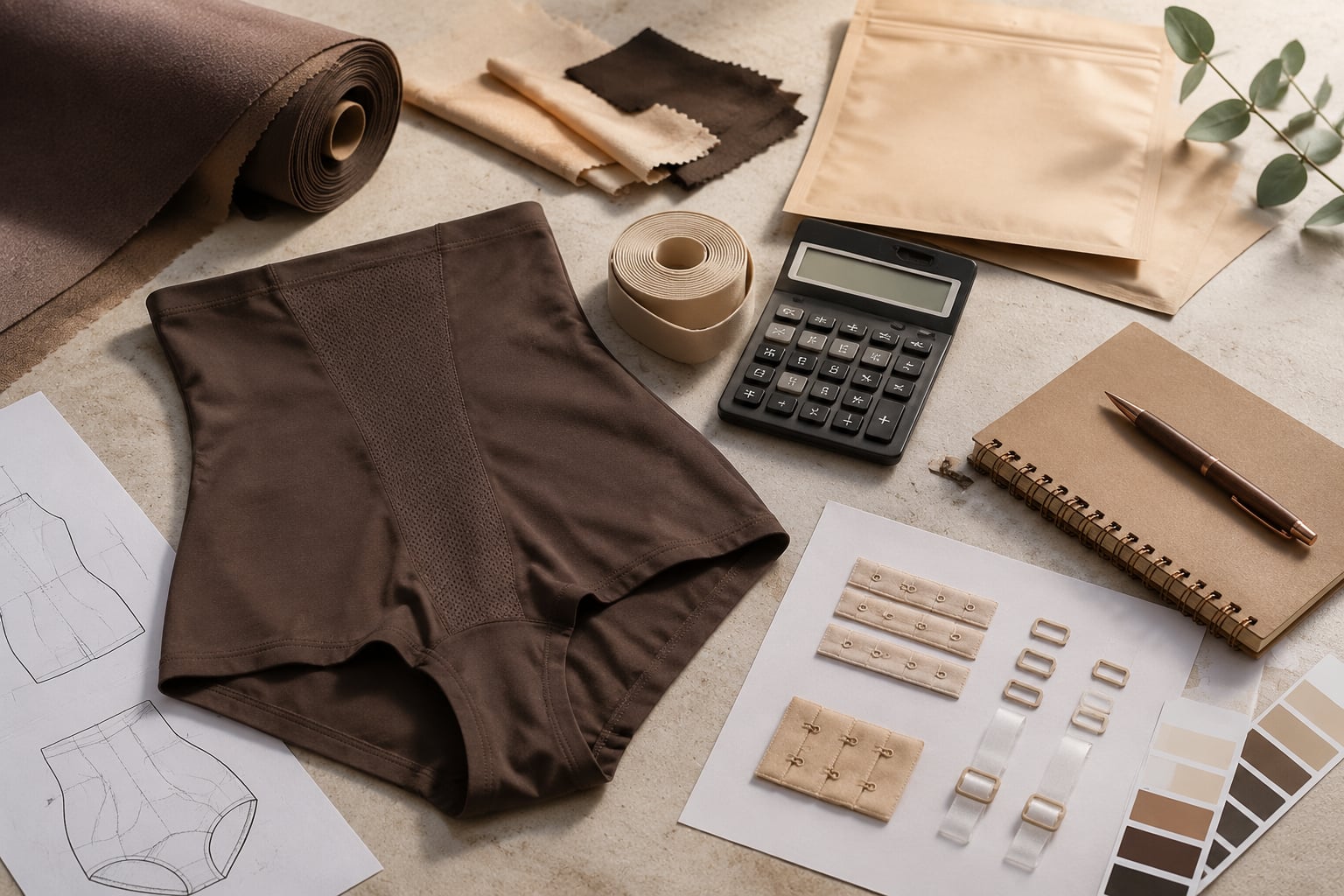 Crear una marca de shapewear: costes y presupuesto 2026