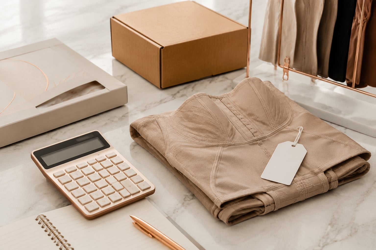 Cómo calcular el precio de venta del shapewear