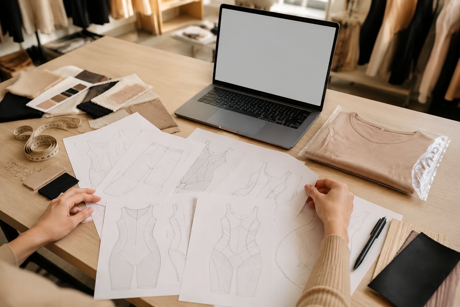 Plantilla RFQ para shapewear: presupuestos comparables